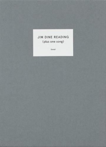 Cover image for Jim Dine Reading: (Plus one song)