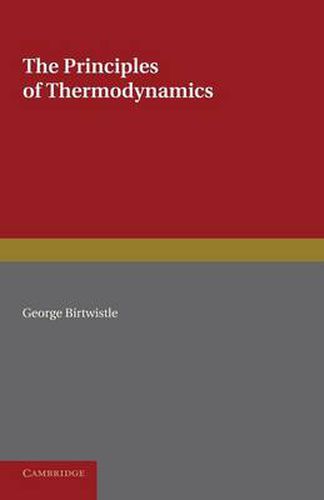 Cover image for The Principles of Thermodynamics