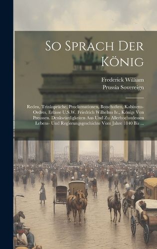 Cover image for So Sprach Der Koenig