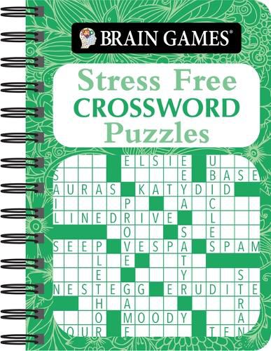 Cover image for Brain Games - To Go - Stress Free: Crossword Puzzles