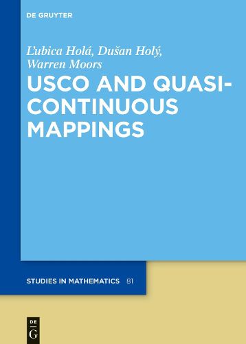 Cover image for USCO and Quasicontinuous Mappings