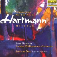 Cover image for Hartmann: Symphonies No 1 & 6