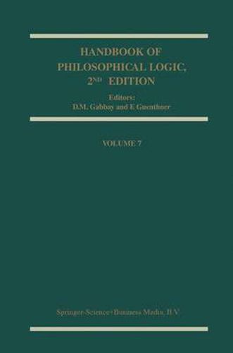 Cover image for Handbook of Philosophical Logic