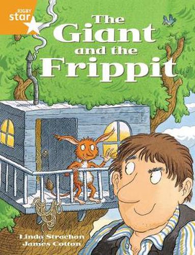 Cover image for Rigby Star Guided 2 Orange Level, The Giant and the Frippit Pupil Book (single)