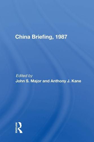 Cover image for China Briefing, 1987