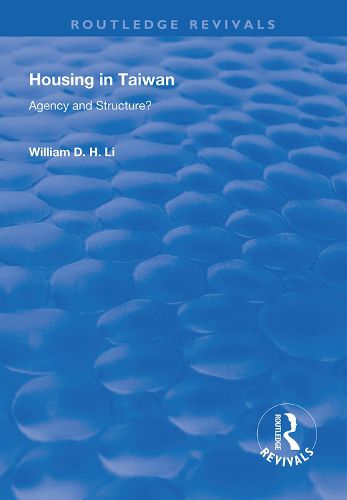 Cover image for Housing in Taiwan: Agency and Structure?