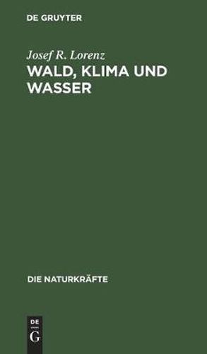 Cover image for Wald, Klima Und Wasser