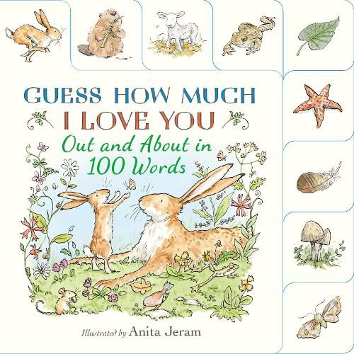 Cover image for Guess How Much I Love You: Out and About in 100 Words