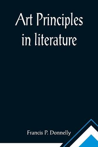 Cover image for Art principles in literature