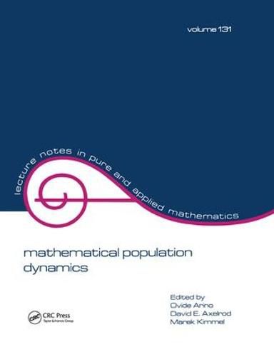 Cover image for mathematical population dynamics: Proceedings of the Second International Conference