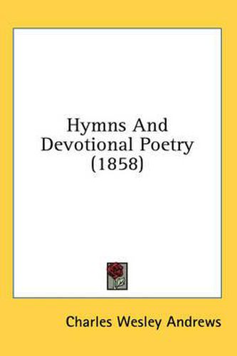 Cover image for Hymns and Devotional Poetry (1858)