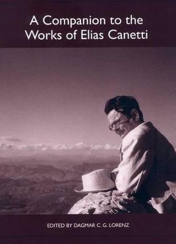 Cover image for A Companion to the Works of Elias Canetti