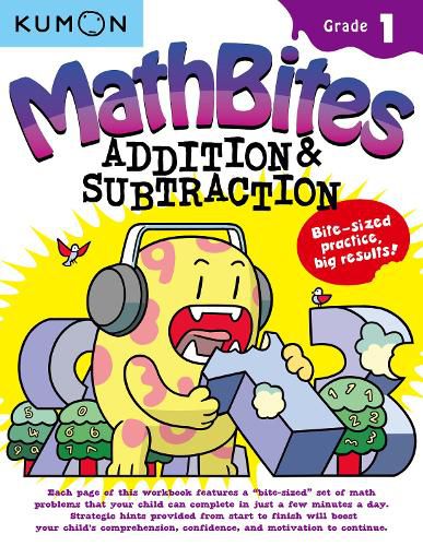 Cover image for Math Bites: Grade 1 Addition & Subtraction