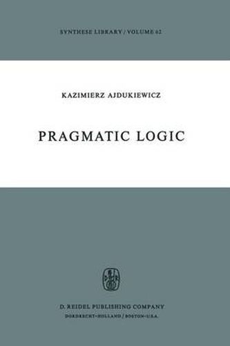 Cover image for Pragmatic Logic