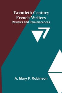 Cover image for Twentieth Century French Writers