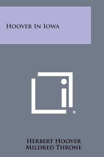 Hoover in Iowa