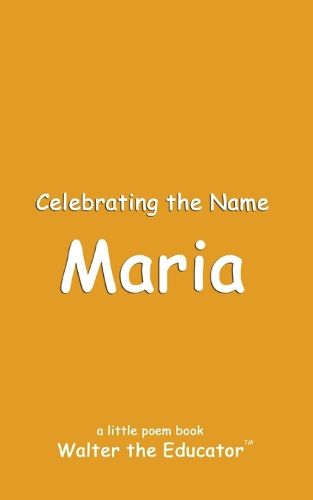 Cover image for Celebrating the Name Maria