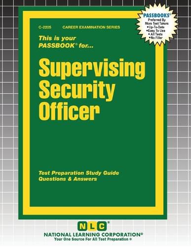 Cover image for Supervising Security Officer