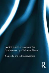 Cover image for Social and Environmental Disclosure by Chinese Firms