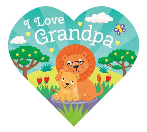 Cover image for Heart-Shaped BB - I Love Grandpa