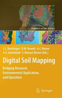 Cover image for Digital Soil Mapping: Bridging Research, Environmental Application, and Operation