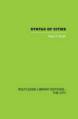 Cover image for Syntax of Cities