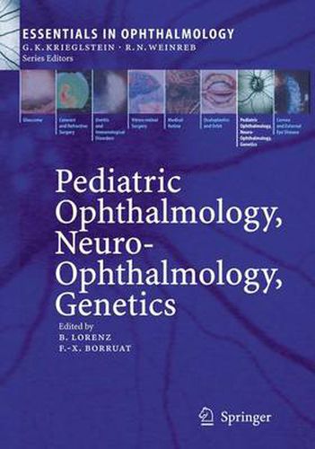 Cover image for Pediatric Ophthalmology, Neuro-Ophthalmology, Genetics