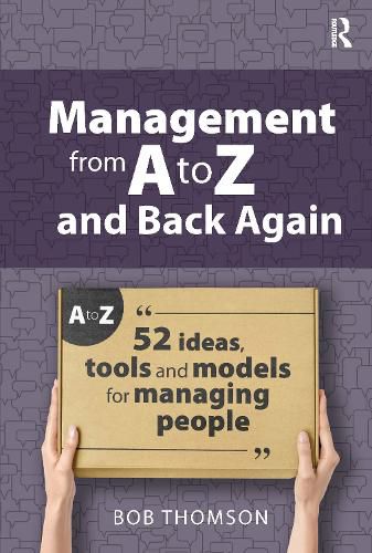 Cover image for Management from A to Z and back again