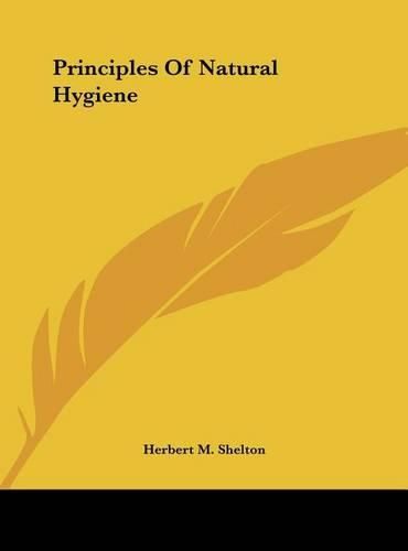 Principles of Natural Hygiene