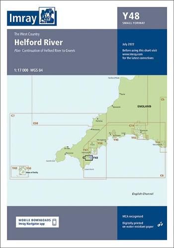 Cover image for Imray Chart Y48: Helford River (Small Format)