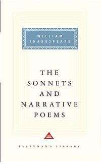 Cover image for The Sonnets and Narrative Poems of William Shakespeare: Introduction by Helen Vendler