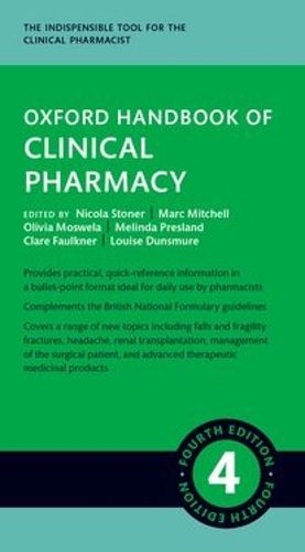 Cover image for Oxford Handbook of Clinical Pharmacy