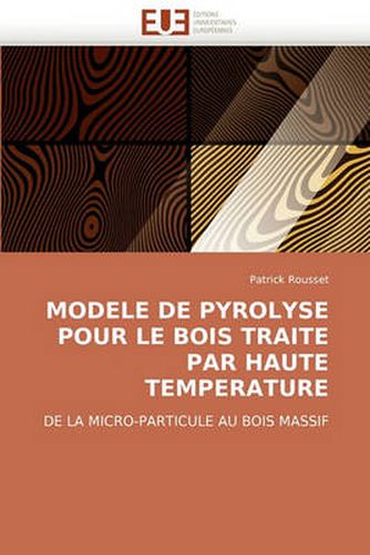 Cover image for Modele de Pyrolyse Pour Le Bois Traite Par Haute Temperature