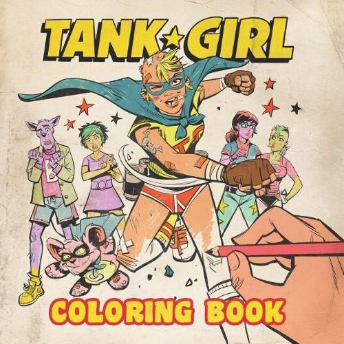 Cover image for Tank Girl Coloring Book