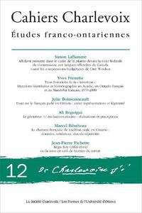 Cover image for Cahiers Charlevoix 12: Etudes franco-ontariennes