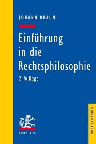 Cover image for Einfuhrung in die Rechtsphilosophie: Der Gedanke des Rechts