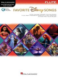 Cover image for Favorite Disney Songs: Instrumental Play-Along for Flute