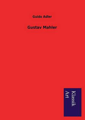 Cover image for Gustav Mahler