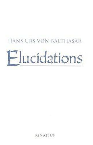 Cover image for Elucidations