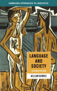 Cover image for Language and Society