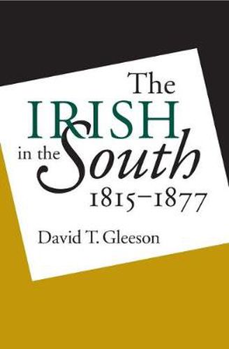 Cover image for The Irish in the South, 1815-1877