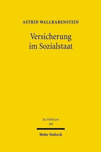 Cover image for Versicherung im Sozialstaat