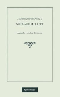 Cover image for Selections from the Poems of Sir Walter Scott