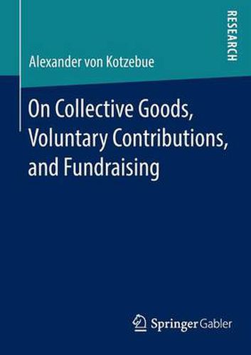 Cover image for On Collective Goods, Voluntary Contributions, and Fundraising