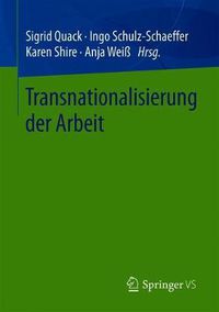 Cover image for Transnationalisierung der Arbeit