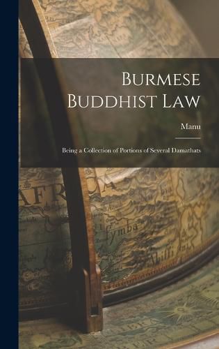 Cover image for Burmese Buddhist Law