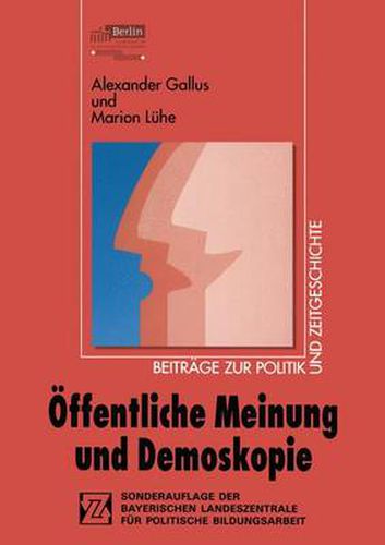 Cover image for OEffentliche Meinung und Demoskopie