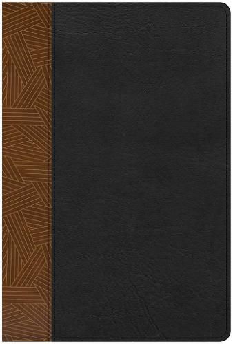 CSB Rainbow Study Bible, Black/Tan LeatherTouch