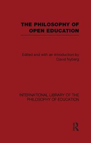 Cover image for The Philosophy of Open Education