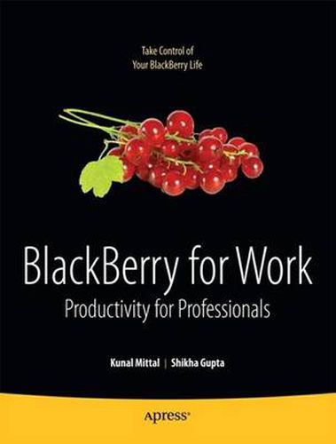 Cover image for BlackBerry for Work: Productivity for Professionals